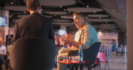 nils petersen auf der bühne über fußball innovation und business Janne Kern, Film, Fotografie, Filmproduktion, Freiburg, Basel, Lörrach