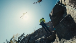 Bergwacht Schwarzwald beim Windentraining am Schluchsee, Helikopter, Bergretter Janne Kern, Film, Fotografie, Filmproduktion, Freiburg, Basel, Lörrach