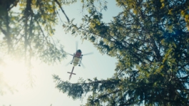 Bergwacht Schwarzwald beim Windentraining am Schluchsee, Helikopter, Bergretter Janne Kern, Film, Fotografie, Filmproduktion, Freiburg, Basel, Lörrach