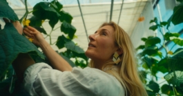 Frau begutachtet Gurken im Gewächshaus Janne Kern, Film, Fotografie, Filmproduktion, Freiburg, Basel, Lörrach